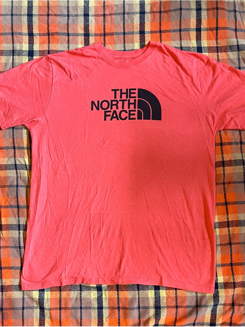 The North Face Coral Pink Logo Crew Tee
